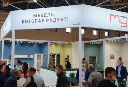Ивацевичдрев на выставке "Мебель-2021" в Москве